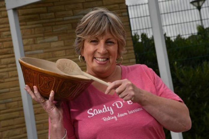 Sandy Docherty at the Great British Food Festival by Harwood House

