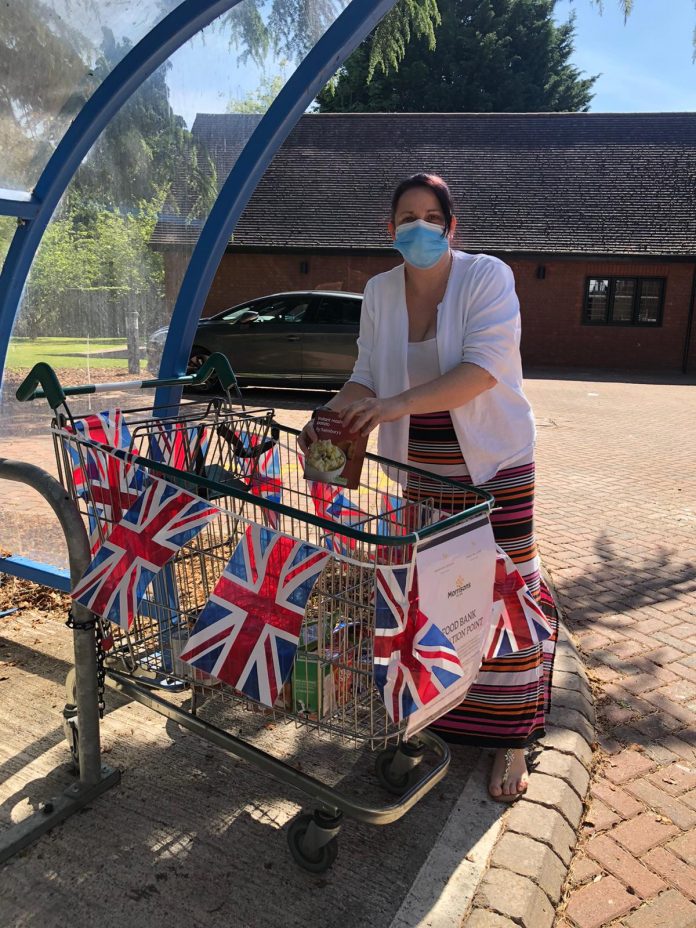 Nursing homes are partnering with supermarket to provide the community with a dispensing point for food banks

