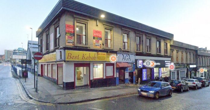 Best Kebab, on Dundas Street in Glasgow